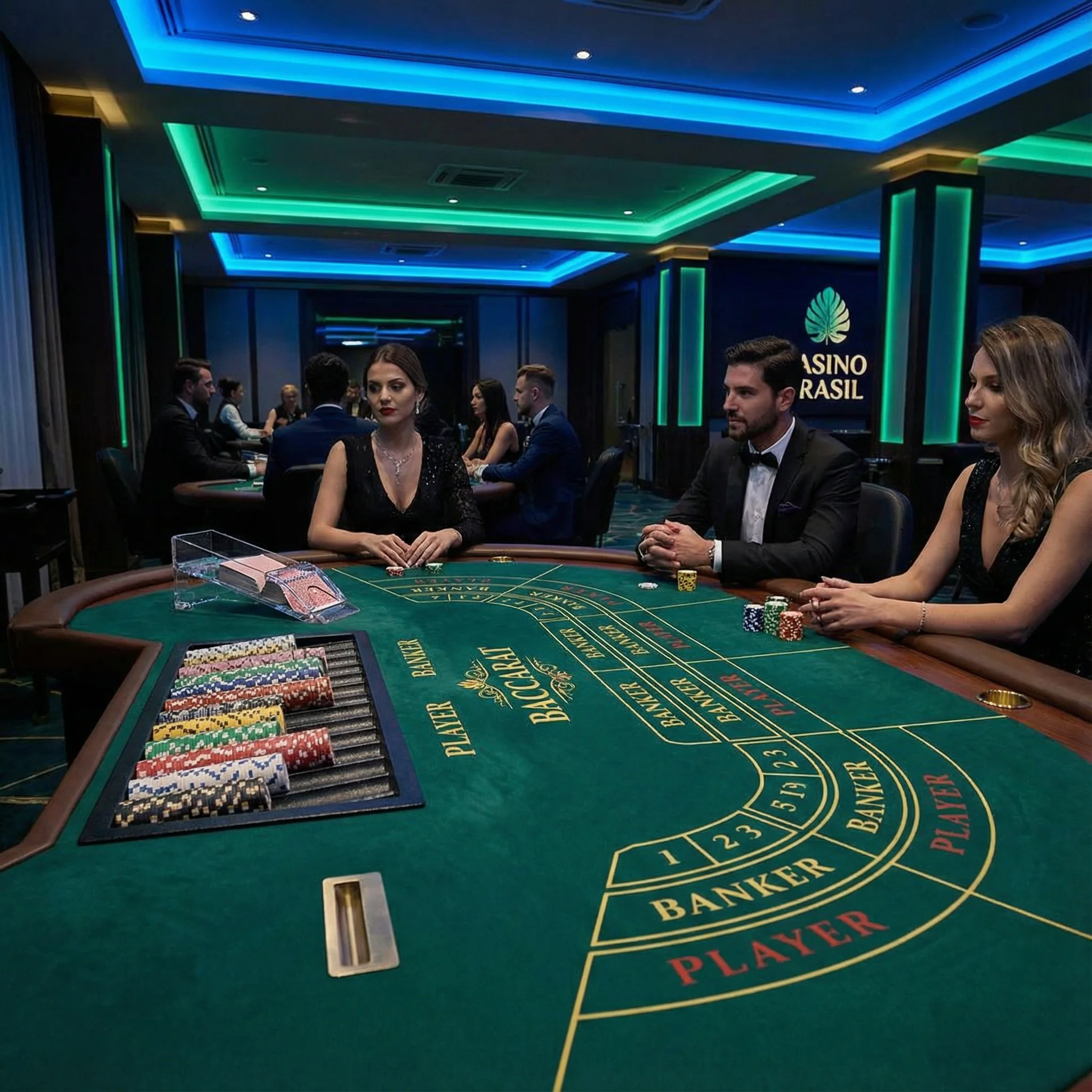 Bacará Online no Vaide Bet - Jogo de Cartas Premium